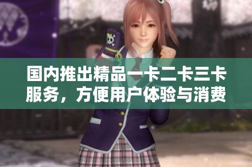 国内推出精品一卡二卡三卡服务，方便用户体验与消费
