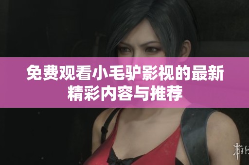 免费观看小毛驴影视的最新精彩内容与推荐