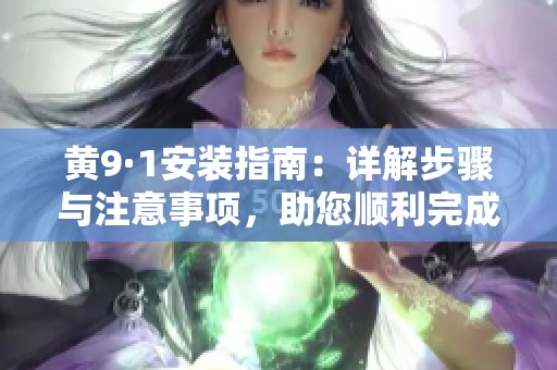 黄9·1安装指南：详解步骤与注意事项，助您顺利完成安装工序