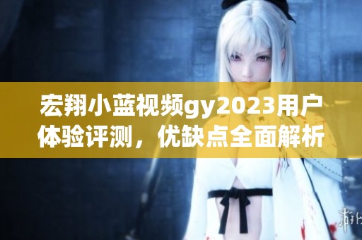 宏翔小蓝视频gy2023用户体验评测，优缺点全面解析