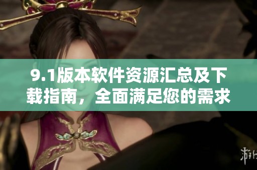 9.1版本软件资源汇总及下载指南，全面满足您的需求