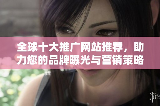 全球十大推广网站推荐，助力您的品牌曝光与营销策略提升