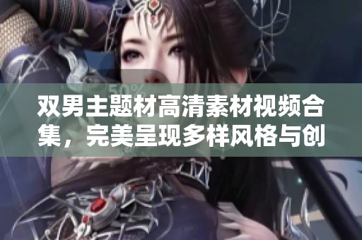 双男主题材高清素材视频合集，完美呈现多样风格与创意