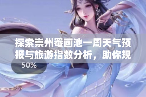 探索崇州罨画池一周天气预报与旅游指数分析，助你规划完美行程