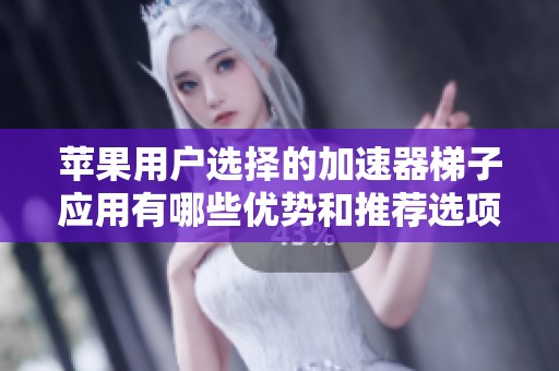 苹果用户选择的加速器梯子应用有哪些优势和推荐选项
