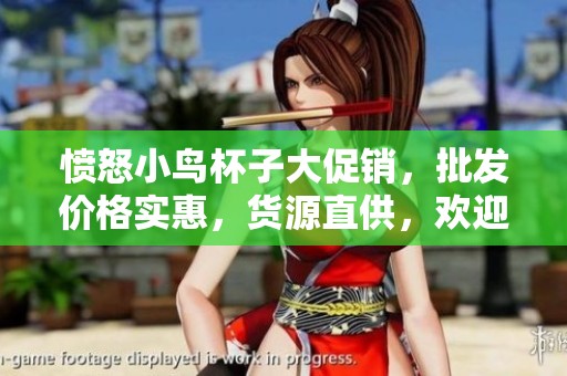 愤怒小鸟杯子大促销，批发价格实惠，货源直供，欢迎选购！