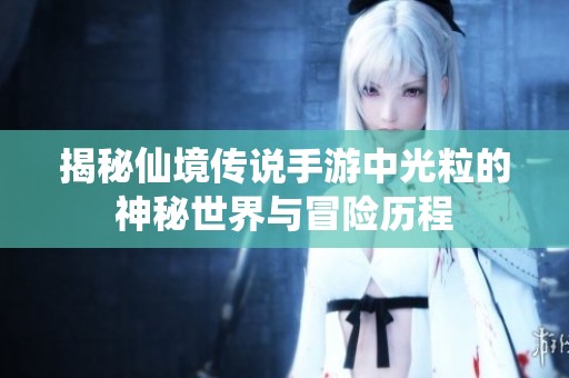 揭秘仙境传说手游中光粒的神秘世界与冒险历程