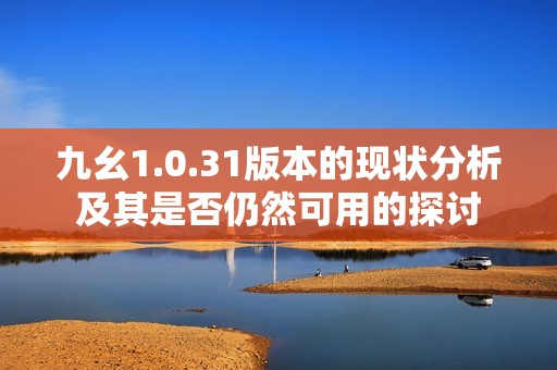 九幺1.0.31版本的现状分析及其是否仍然可用的探讨