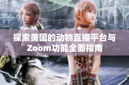 探索美国的动物直播平台与Zoom功能全面指南