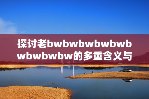 探讨老bwbwbwbwbwbwbwbwbw的多重含义与趣味性评价