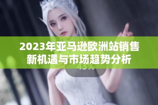 2023年亚马逊欧洲站销售新机遇与市场趋势分析