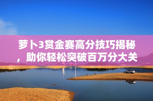 萝卜3赏金赛高分技巧揭秘，助你轻松突破百万分大关