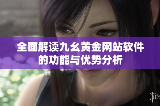 全面解读九幺黄金网站软件的功能与优势分析