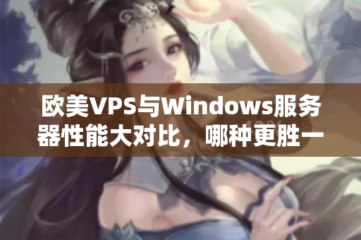 欧美VPS与Windows服务器性能大对比，哪种更胜一筹