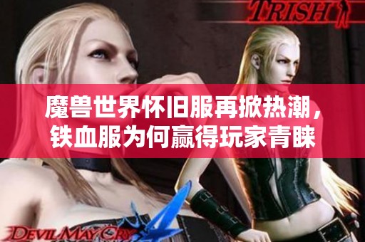 魔兽世界怀旧服再掀热潮，铁血服为何赢得玩家青睐
