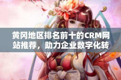 黄冈地区排名前十的CRM网站推荐，助力企业数字化转型
