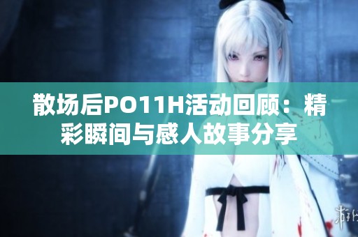 散场后PO11H活动回顾：精彩瞬间与感人故事分享