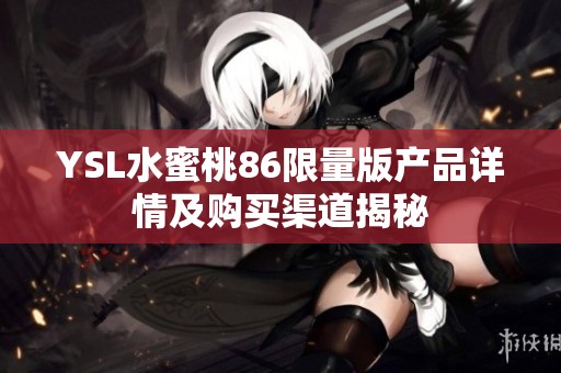 YSL水蜜桃86限量版产品详情及购买渠道揭秘
