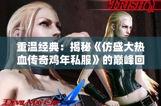 重温经典：揭秘《仿盛大热血传奇鸡年私服》的巅峰回归之路