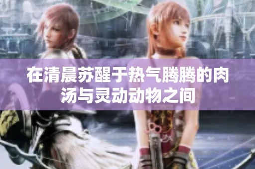 在清晨苏醒于热气腾腾的肉汤与灵动动物之间