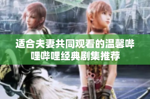 适合夫妻共同观看的温馨哔哩哔哩经典剧集推荐