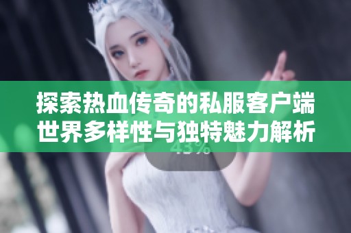 探索热血传奇的私服客户端世界多样性与独特魅力解析