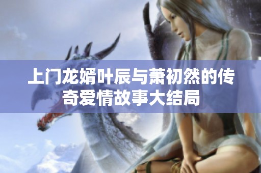 上门龙婿叶辰与萧初然的传奇爱情故事大结局