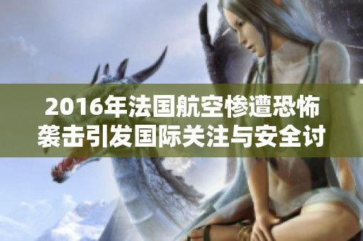 2016年法国航空惨遭恐怖袭击引发国际关注与安全讨论