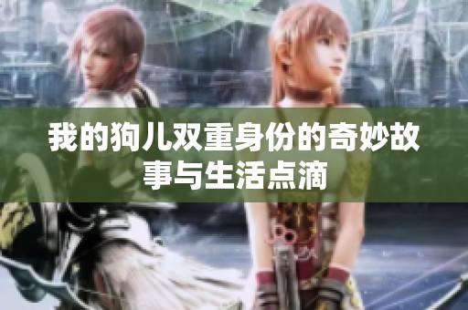 我的狗儿双重身份的奇妙故事与生活点滴
