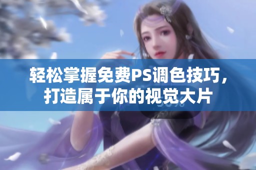 轻松掌握免费PS调色技巧，打造属于你的视觉大片