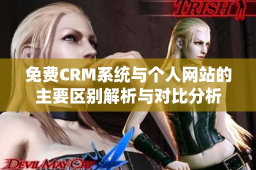 免费CRM系统与个人网站的主要区别解析与对比分析
