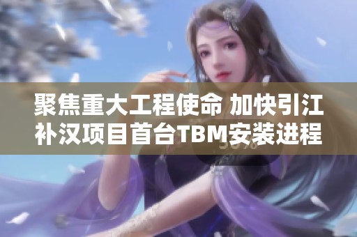 聚焦重大工程使命 加快引江补汉项目首台TBM安装进程