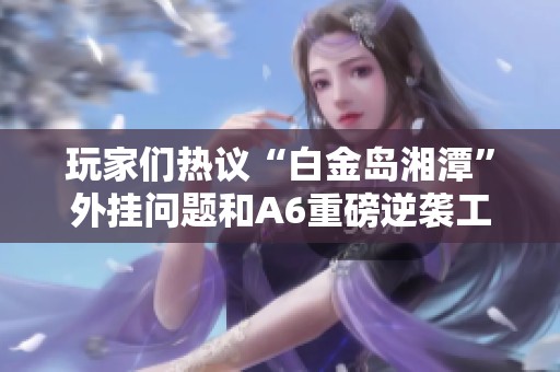 玩家们热议“白金岛湘潭”外挂问题和A6重磅逆袭工具的全面解析