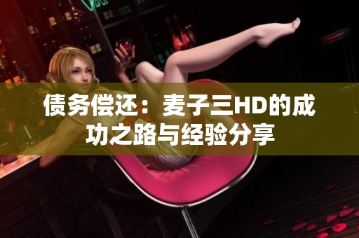 债务偿还：麦子三HD的成功之路与经验分享