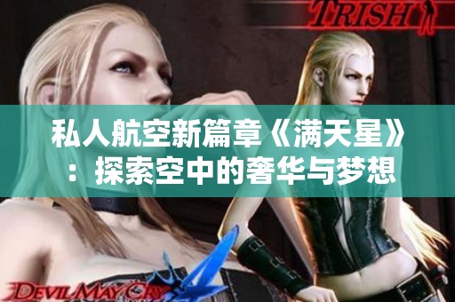 私人航空新篇章《满天星》：探索空中的奢华与梦想