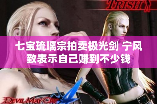 七宝琉璃宗拍卖极光剑 宁风致表示自己赚到不少钱