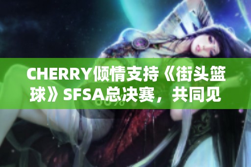 CHERRY倾情支持《街头篮球》SFSA总决赛，共同见证电竞盛宴