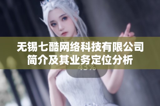 无锡七酷网络科技有限公司简介及其业务定位分析