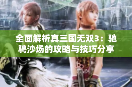 全面解析真三国无双3：驰骋沙场的攻略与技巧分享