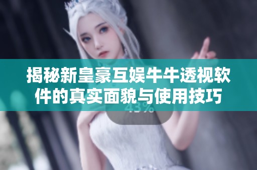 揭秘新皇豪互娱牛牛透视软件的真实面貌与使用技巧