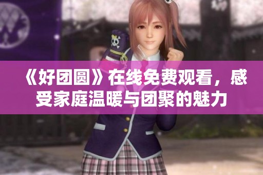 《好团圆》在线免费观看，感受家庭温暖与团聚的魅力