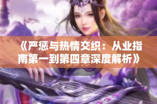 《严惩与热情交织：从业指南第一到第四章深度解析》