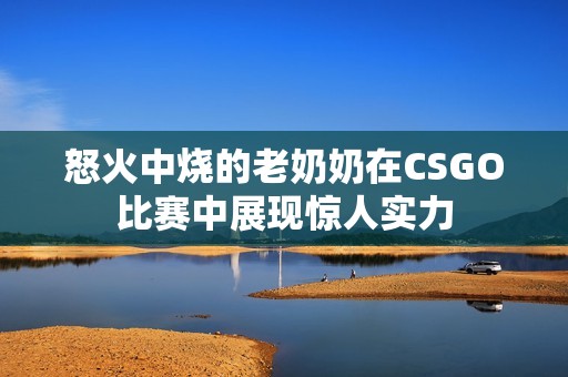 怒火中烧的老奶奶在CSGO比赛中展现惊人实力