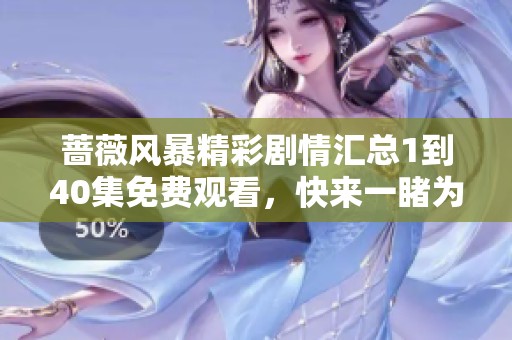 蔷薇风暴精彩剧情汇总1到40集免费观看，快来一睹为快！
