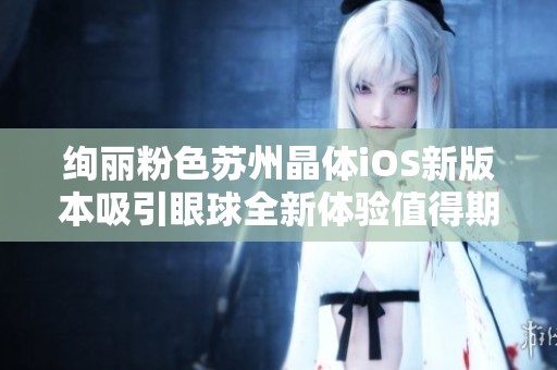 绚丽粉色苏州晶体iOS新版本吸引眼球全新体验值得期待