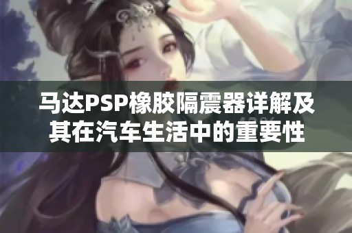 马达PSP橡胶隔震器详解及其在汽车生活中的重要性