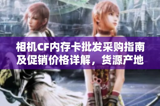 相机CF内存卡批发采购指南及促销价格详解，货源产地全解析