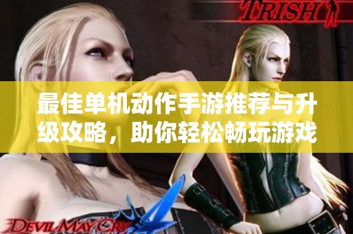 最佳单机动作手游推荐与升级攻略，助你轻松畅玩游戏世界