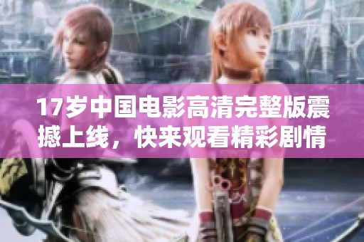 17岁中国电影高清完整版震撼上线，快来观看精彩剧情！