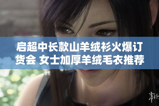 启超中长款山羊绒衫火爆订货会 女士加厚羊绒毛衣推荐